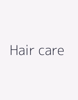 Hair care Hair care
